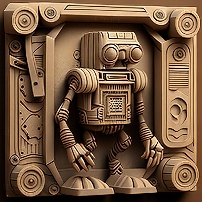 Characters St — робот-мусорщик из WALL I.